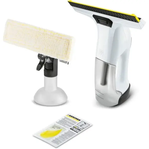 Máquina Limpa Vidros a Vapor WV 6 Plus (Prateado/Branco) - KARCHER
