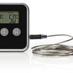 Termómetro Digital c/ Sonda p/ Carne + Temporizador (0 ~ 250ºC) - NEDIS