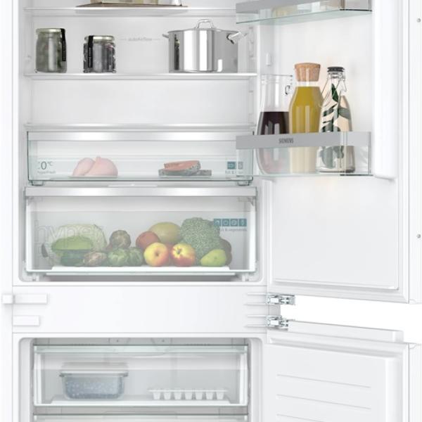 Frigorífico Combinado de Encastre iQ300 KB96NVFE0 383L No Frost (Branco) - SIEMENS