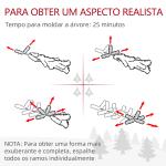 Árvore de Natal Artificial Coberta de Neve 150 cm com 317 Ramos e Suporte de Metal Árvore Natalícia para Sala Interior Verde