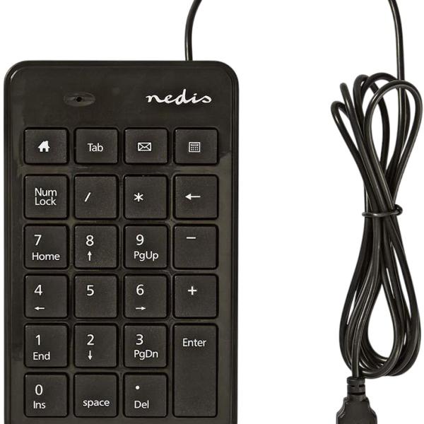 Teclado Numérico USB - A (Preto) - NEDIS