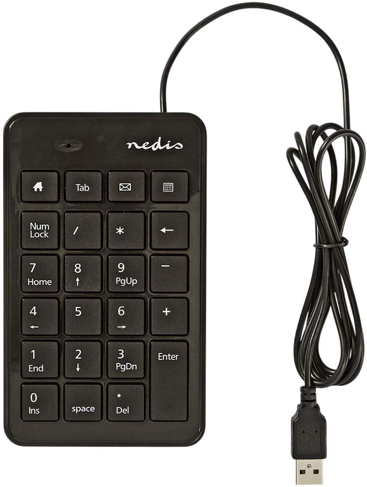 Teclado Numérico USB - A (Preto) - NEDIS