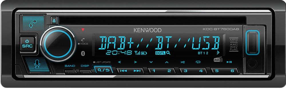 Auto Rádio KDC - BT760DAB 4x 50W (MP3 / CD / USB / Bluetooth) - KENWOOD
