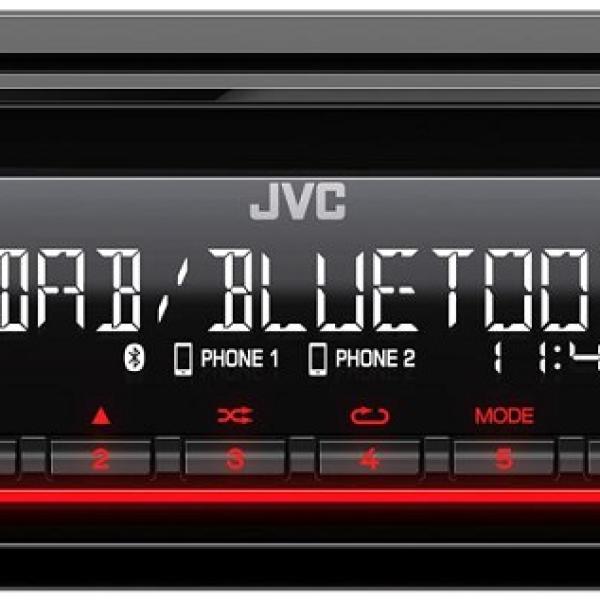 Auto Rádio KD - DB622BT - ANT 4x 50W Bluetooth (FLAC/MP3/WAV/WMA) - JVC