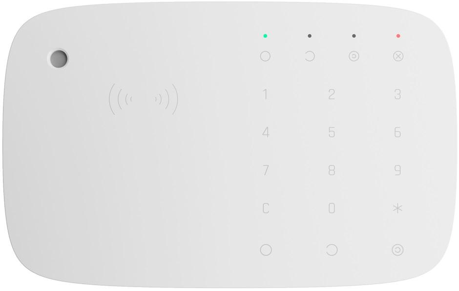 Teclado Touch KeyPad Bidirecional (Branco) - AJAX