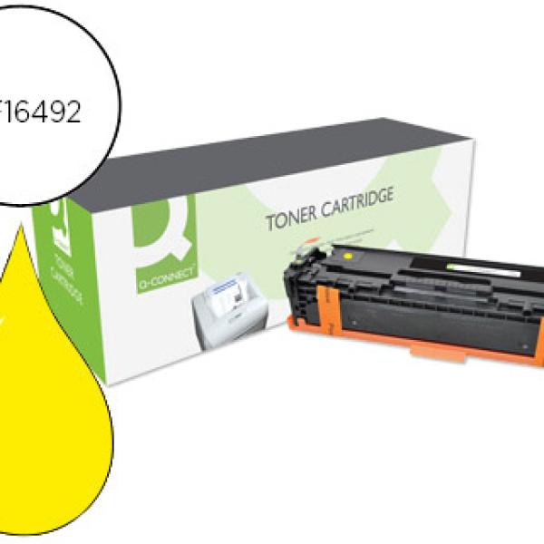 Toner Compatível HP CF212A Cor p/ Laserjet M251N / 251Nw / 276N / 276Nw (Amarelo) - Q - CONNECT