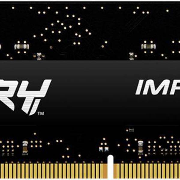 Memória RAM SO - DIMM Impact 32GB (1x32GB) DDR4 - 3200MHz 2R CL20 - KINGSTON