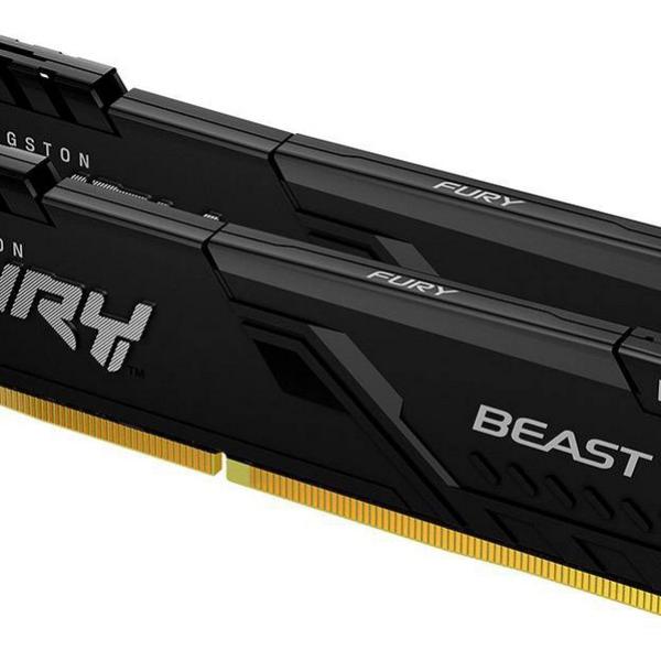 Memória RAM DIMM Fury Beast 32GB (2x16GB) DDR4 - 3600MHz (Intel XMP) CL18 - KINGSTON