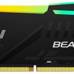 Memória RAM FURY Beast RGB 32GB (1x32GB) DDR5 5600MT/s CL36 - KINGSTON