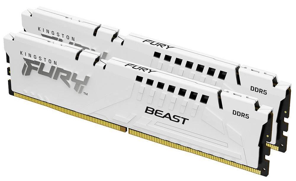 Memória RAM DIMM Fury Beast 64GB (2x32GB) DDR5 - 6000MHz (AMD Expo/Intel XMP) CL30 - KINGSTON