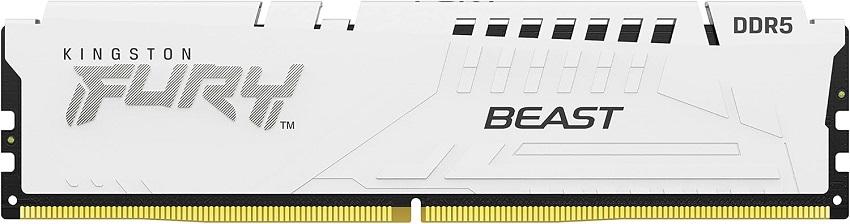 Memória RAM DIMM Fury Beast 16GB (1x16GB) DDR5 - 6000MHz (AMD Expo/Intel XMP) CL36 - KINGSTON