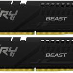 Memória RAM DIMM Fury Beast 32GB (2x16GB) DDR5 - 6800MHz (AMD Expo/Intel XMP) CL34 - KINGSTON