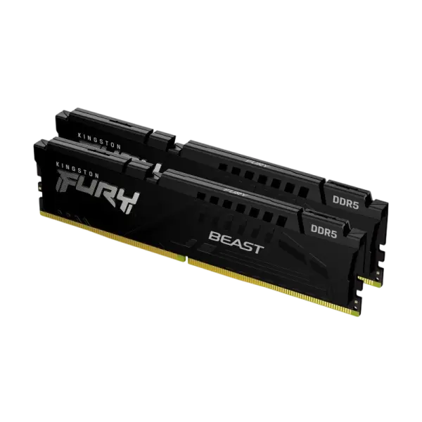 Kingston Kit 32GB (2 x 16GB) DDR5 5200MHz FURY Beast Preto CL40