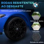 Carro Elétrico para Crianças BMW M4 12V com Controlo Remoto Faróis Buzina Música e Velocidade 3 - 5 km/h 108x69,5x51 cm Azul
