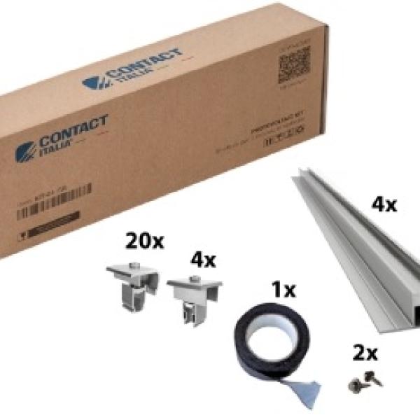 Kit de Estrutura p/ Painéis Fotovoltaicos em Chapa Ondulada (1 Módulo)