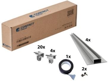 Kit de Estrutura p/ Painéis Fotovoltaicos em Chapa Ondulada (1 Módulo)