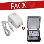 Kit 5G Amplificador TVF - 235 + Alimentador AF - 24V - MANATA