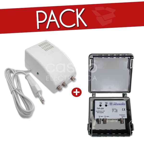 Kit 5G Amplificador TVF - 235 + Alimentador AF - 24V - MANATA