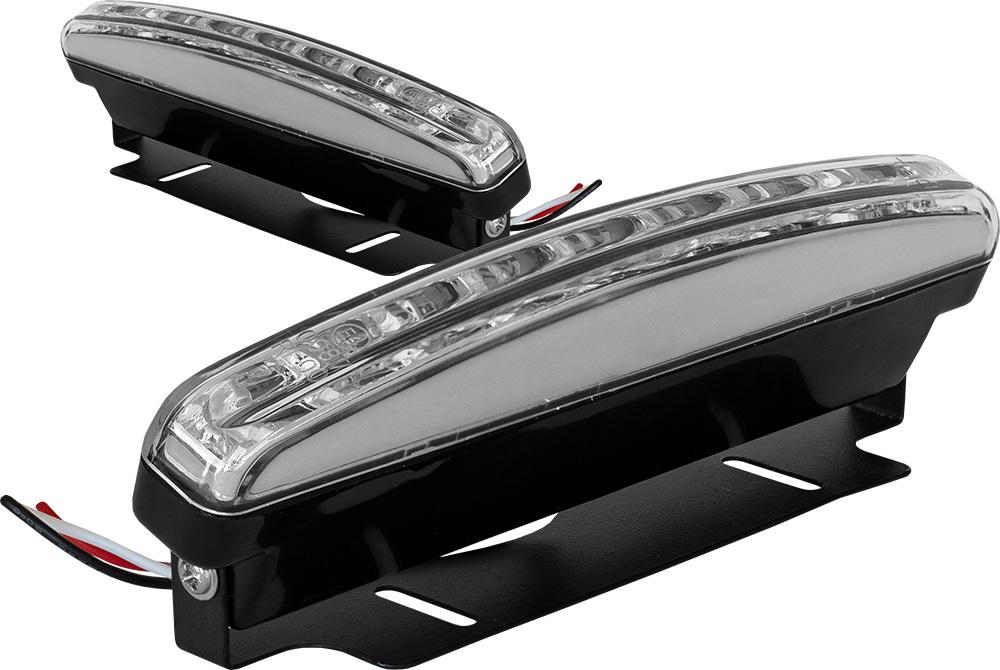 Kit LED Iluminação Diurna p/ Automóvel (8 SMD) - VIPOW