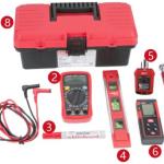 Kit Ferramentas Económico Inspeção Doméstica (8 pcs) - UNI - T