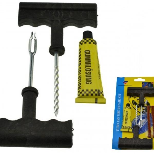 Kit Reparação Pneus (Reparador Rápido Furos)