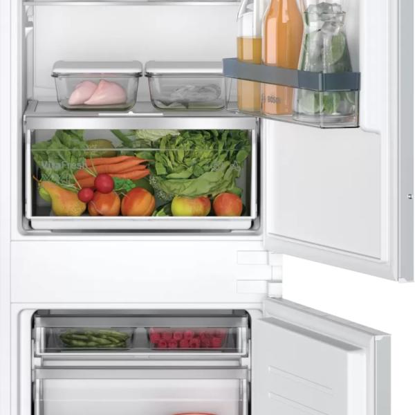 Frigorífico Combinado Encastre 267L KIV86VSE0 (Branco) - BOSCH