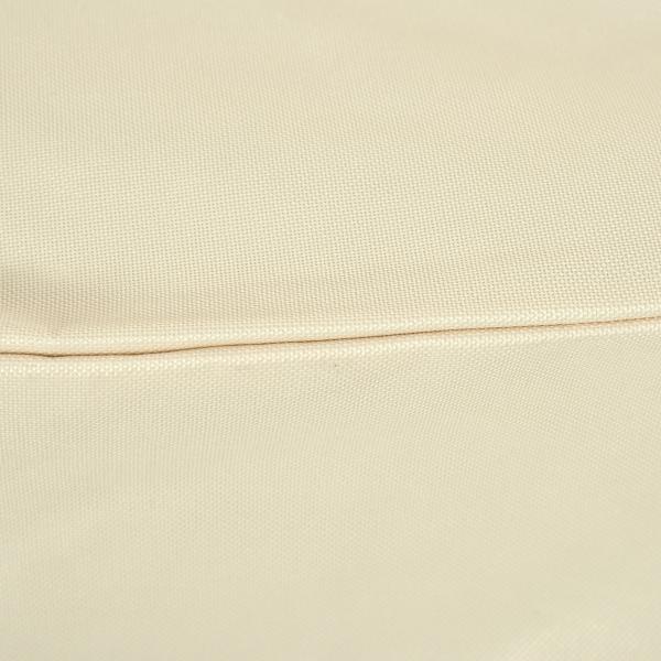 Capa Protetora para Móveis de Jardim 152x87x59 - 79 cm com Tecido Oxford 600D Impermeável e Fivela Bege e Creme