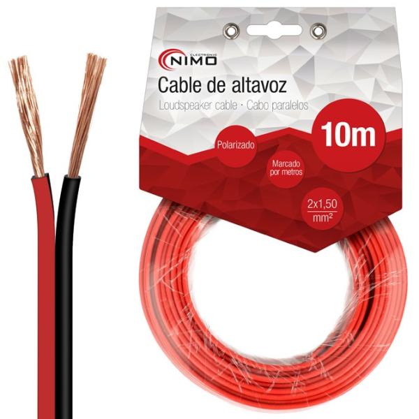 Bobine Cabo Coluna 2x 1,5mm² (10 mts) - NIMO