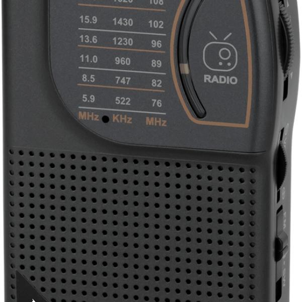 Rádio Portátil AM/FM Analógico 3W - Kruger&Matz