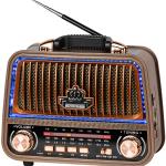 Rádio Portátil AM/FM Analógico 5W USB/microSD/MP3/BLUETOOTH - Kruger&Matz