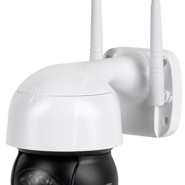 Câmara Vigilância Exterior IP 1920p Wi - Fi Connect C60 Tuya (Branco) - KRÜGER&MATZ