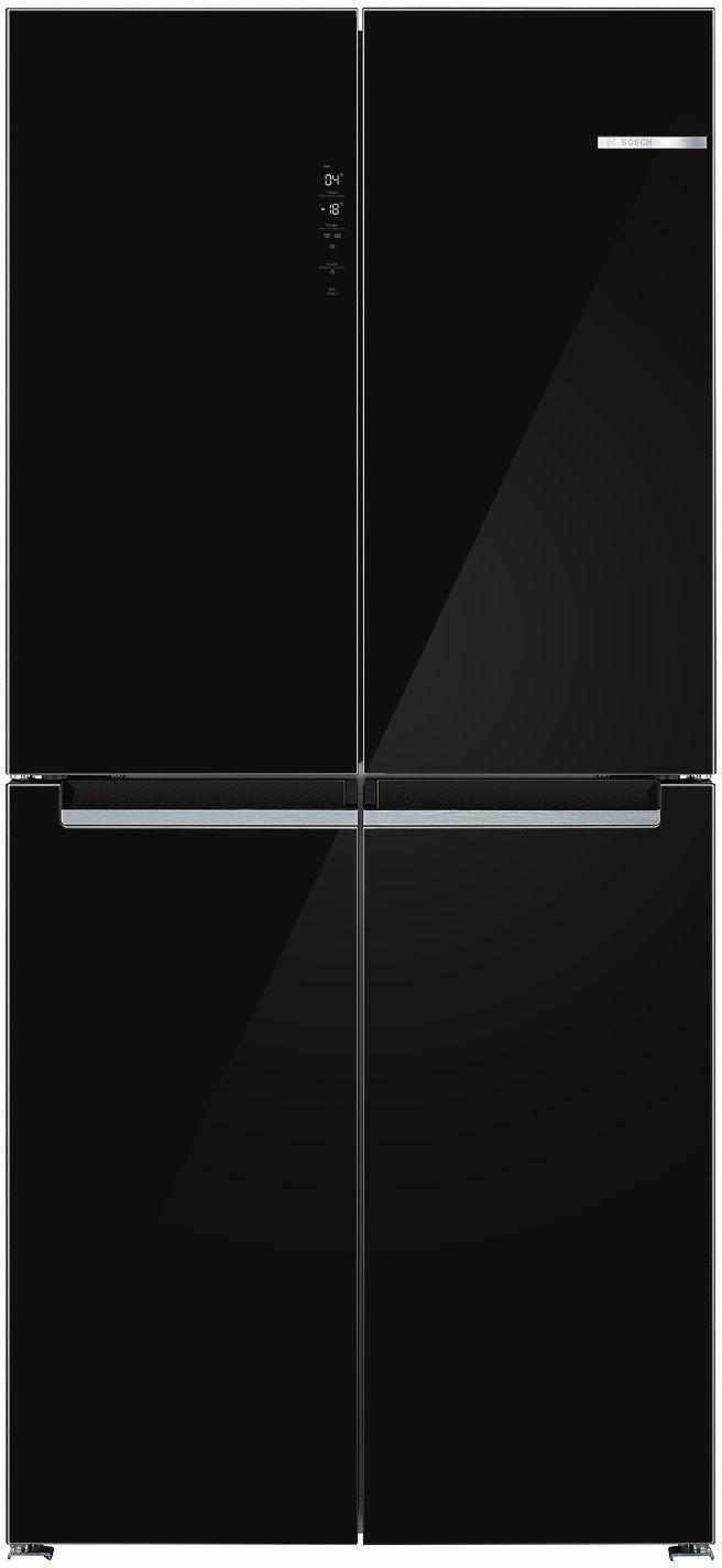 Frigorífico Americano Serie 4 KMC85LBEA French Style 547L No Frost (Preto) - BOSCH