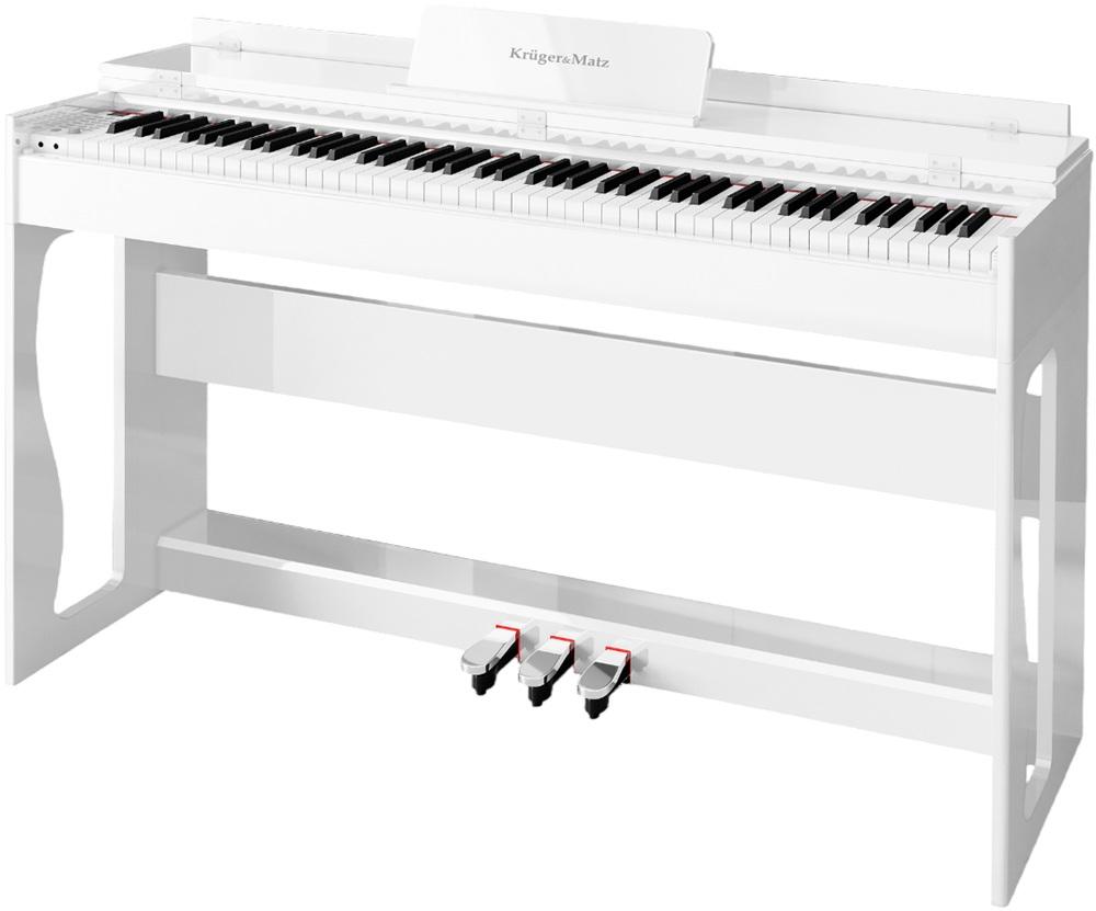 Piano Digital KMDP - 135 (Branco) - Kruger&Matz