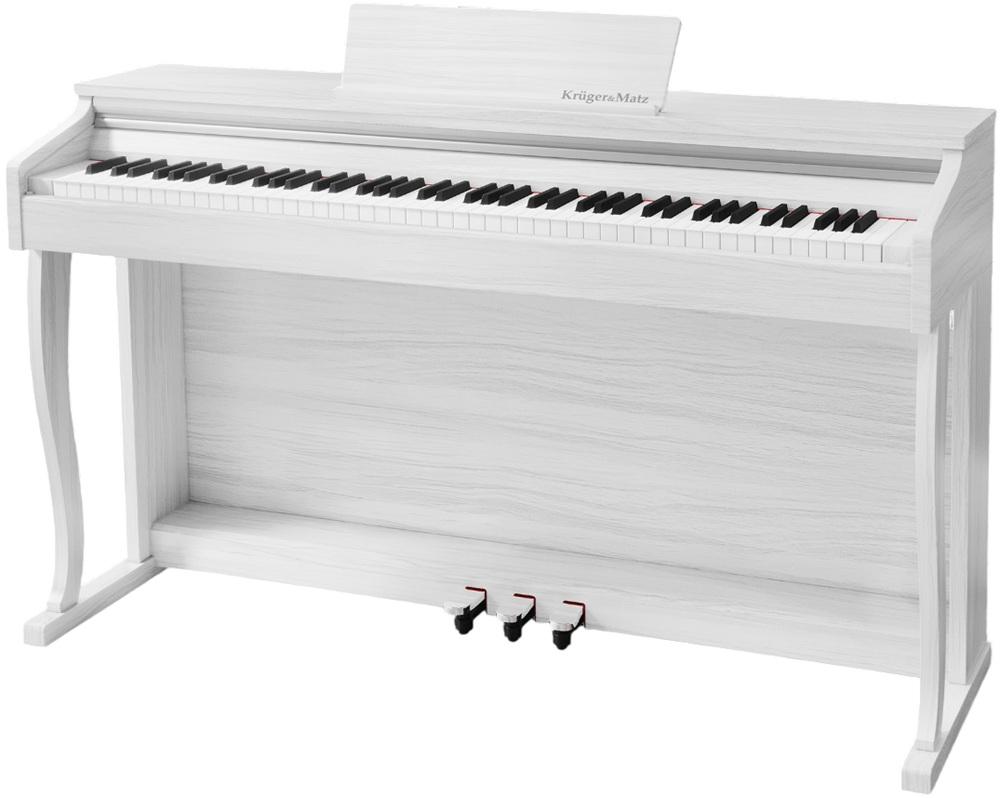 Piano Digital KMDP - 155 (Branco) - Kruger&Matz