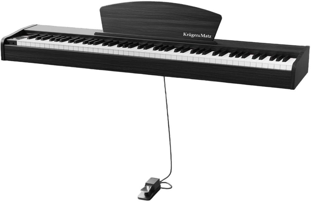 Piano Digital KMDP - 45 (Preto Fosco) - Kruger&Matz