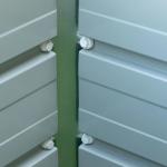 Caixa de Plantio de Aço com Luvas Caixa de Plantio Retangular para Cultivos de Plantas Flores para Terraço Jardim Exterior 125x47x40cm Verde