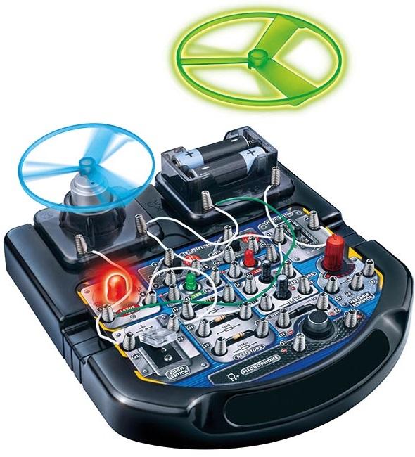 Kit de Projectos Electrónicos de 18 Experiências (LED / Música / Ventoinha) - VELLEMAN