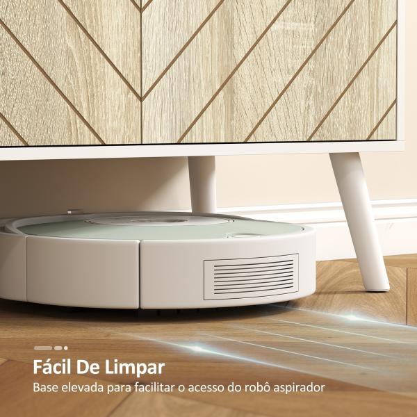 Sapateira de 2 Portas com Design em Espiga Prateleiras Ajustáveis Gaveta para 12 Pares de Sapatos 75x35x97 cm, Branco e Madeira