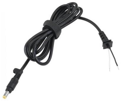 Ficha DC 4,8/1,7mm (18,5V/4,9A) com Cabo 1,5 mts