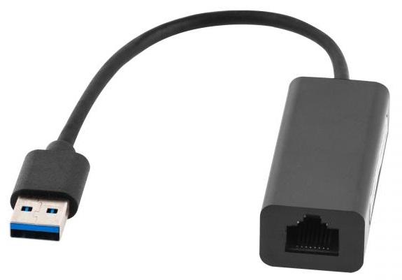 Placa de Rede Externa (RJ45) GIGABIT USB3.0 - Cabletech