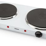 Placa Elétrica 2 Discos 15cm / 18.5cm 2500W (Branco) - TRISTAR