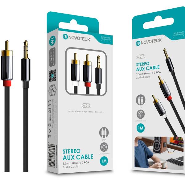 Conversor Jack-Rca NOVOTECK A-013