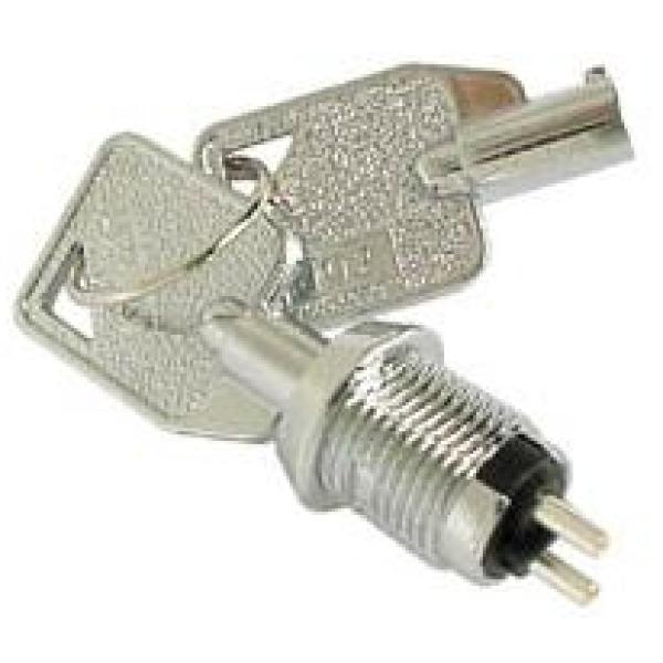 Interruptor de Chave 1P ON - OFF Tubular (SPST) - VELLEMAN