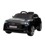 Carro Elétrico Audi E - Tron 12V com Faróis Buzina Música MP3 TF USB e Abertura da Porta 3 - 8km/h 108x60x47 cm Preto