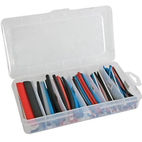Kit Manga Termoretractil Multicor (170pcs) - Caixa Plástica