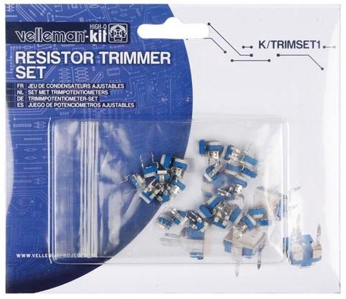 Kit de 35 Potenciometros de Ajuste (Trimmers) - VELLEMAN
