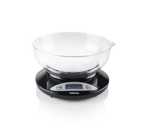 Balança de Cozinha 2Kg 1g (Preto) - TRISTAR