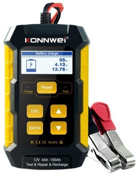 Testador/Medidor Diagnóstico 3 - EM - 1 de Baterias AUTO 12V c/ Funções de Teste, Reparação e Recarga