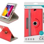 Capa Protetora Universal Vermelho para Tablet de 10.1'' - N-005- Confortável, Resistente a Quedas e com Suporte Ajustável