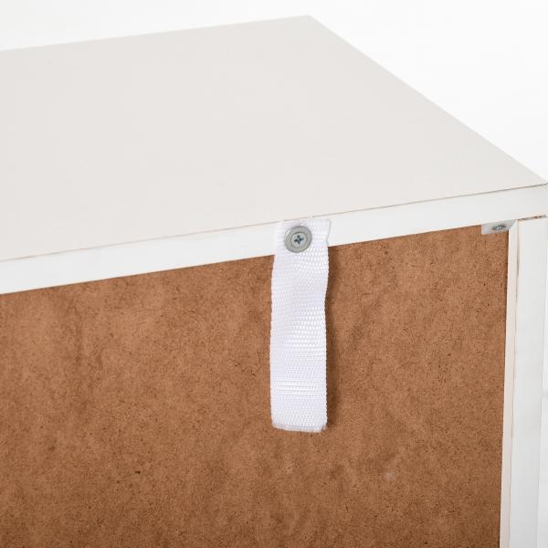 Aparador Móvel Auxiliar de Armazenamento com 2 Armários de Porta Gaveta Pés de Madeira 90x30x72 cm Cinza e Branco